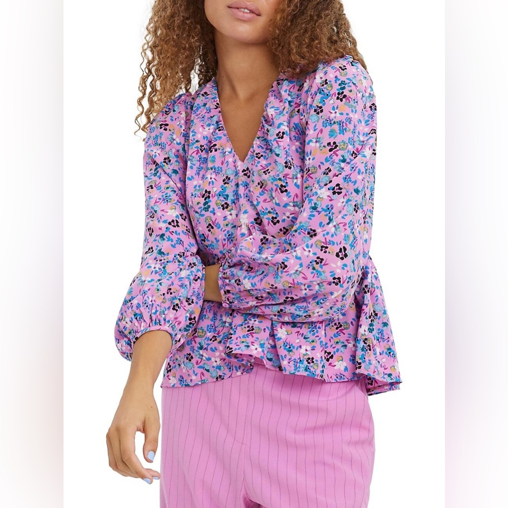 VERO MODA Floral Oversized Blouse